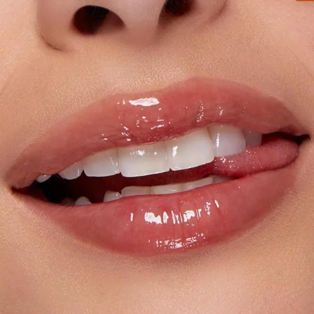COLOURPOP SO JUICY PLUMPING GLOSSY LIP OIL - LYCHEE JELLY CLEAR - FULL SIZE